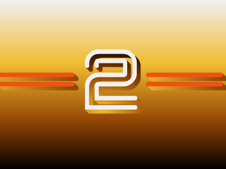 Daytime version of the BBC 2 symbol