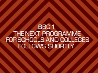 caption: BBC 1 - The next programme for schools and colleges follows shortly