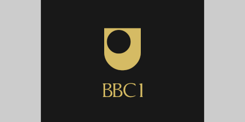Open University symbol above 1985 BBC1 lettering